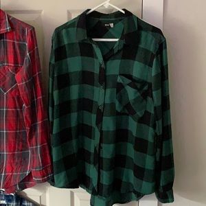 Plaid shirts